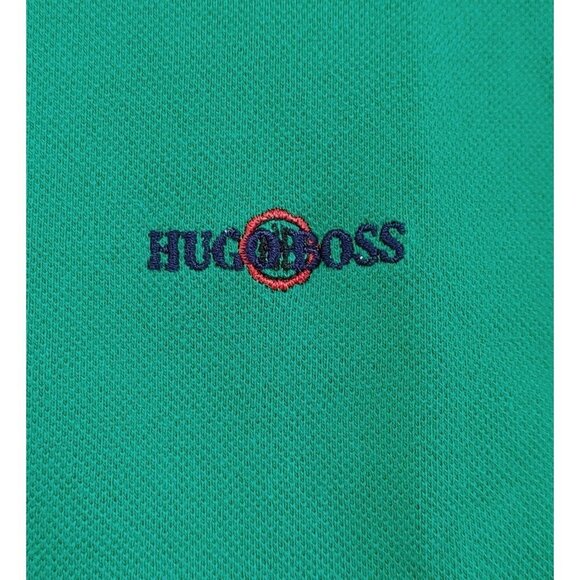 Hugo Boss Sport Vintage Pique Polo Shirt Size 7 - Picture 2 of 4